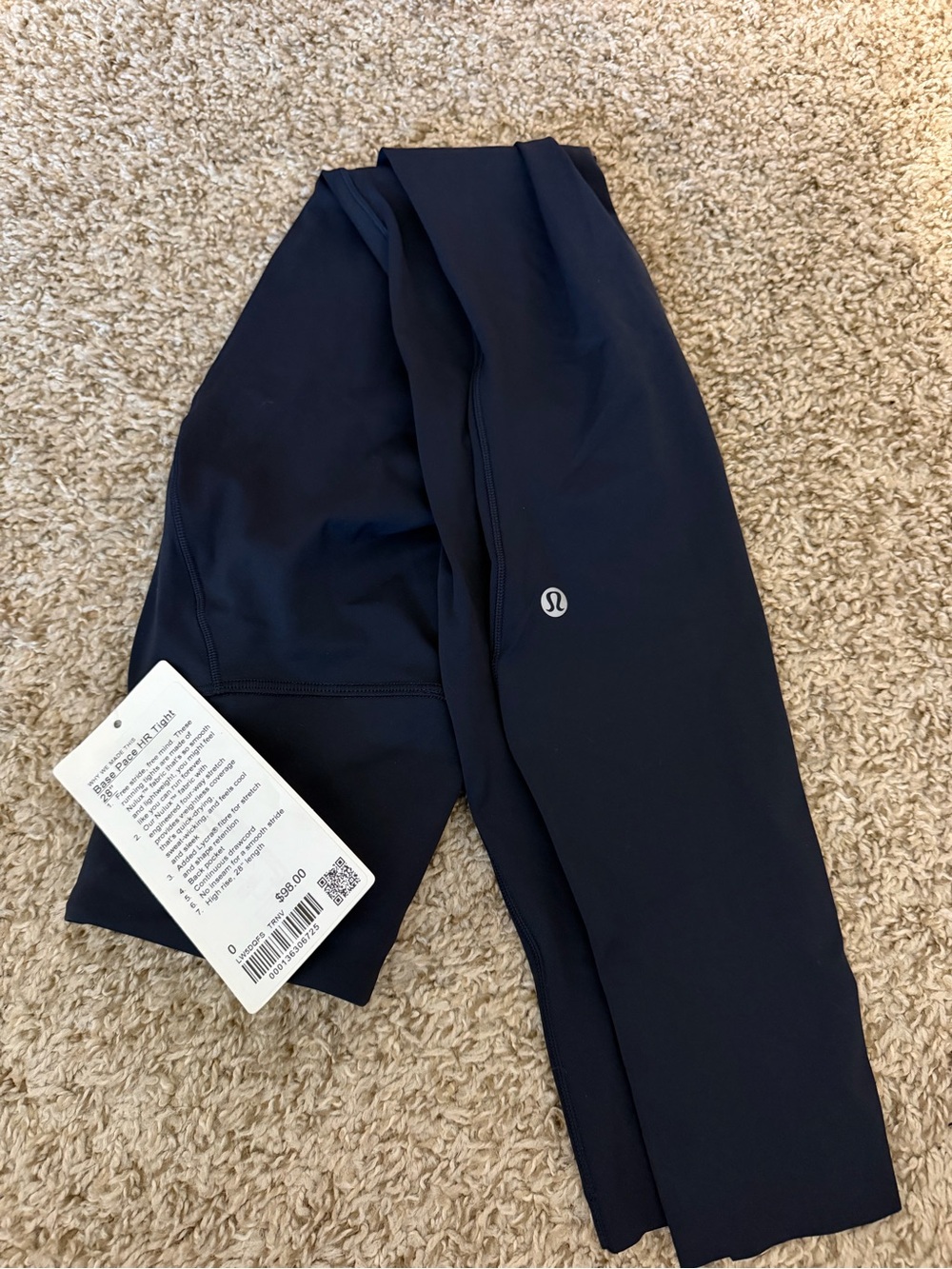 lululemon athletica navy Blue Athletic Joggers